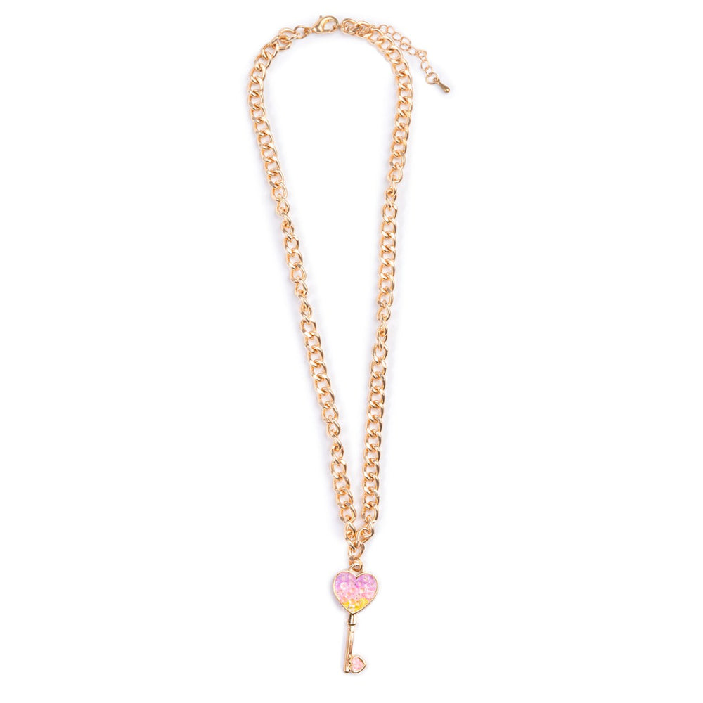 Køb Great Pretenders Boutique Chic Key to My Heart Necklace