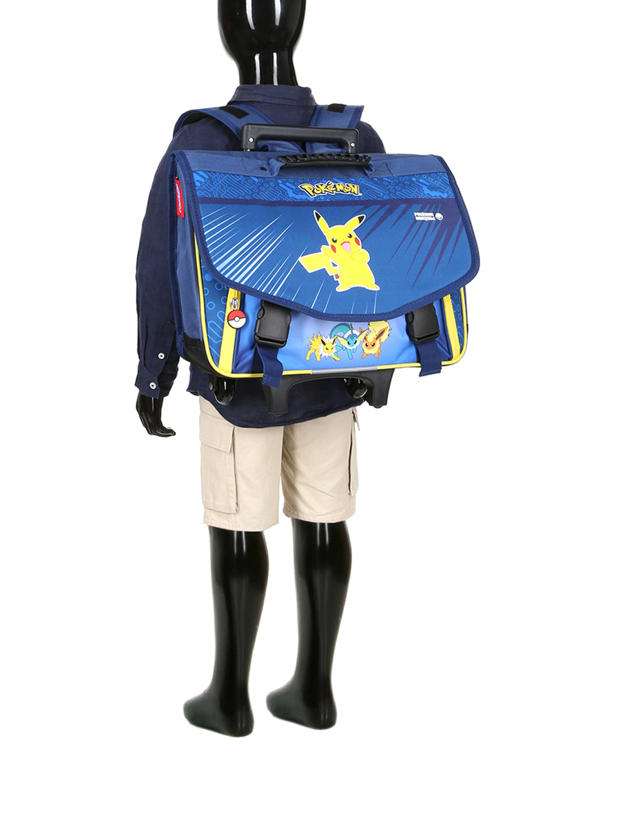 Cartable À roulettes PokÀmon Team Evoli 41 cm