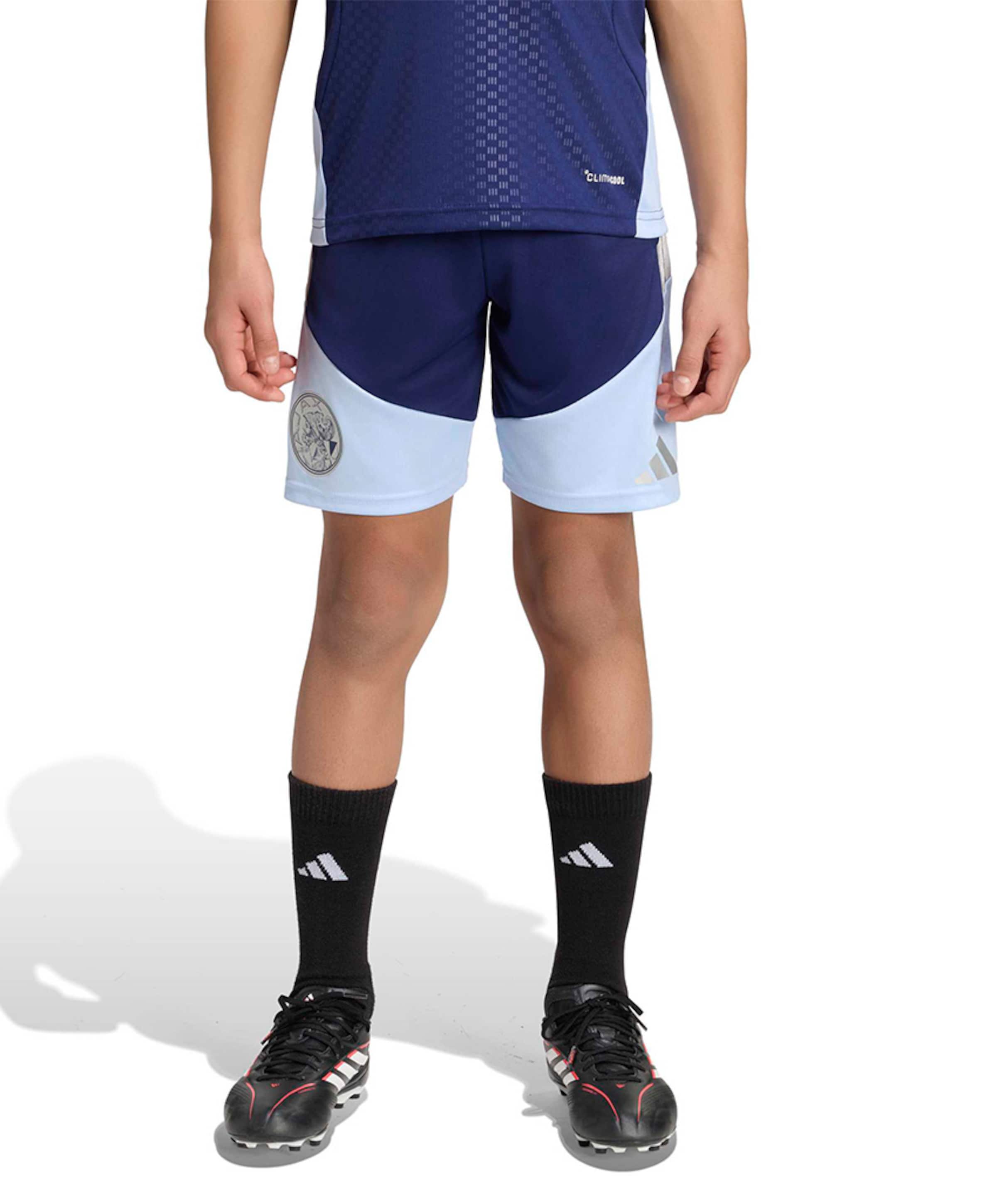 Adidas AJAX TR SHO Y jongens shorts blauw