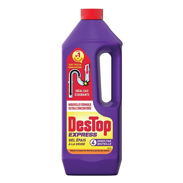 Déboucheur gel Destop express 950 ml