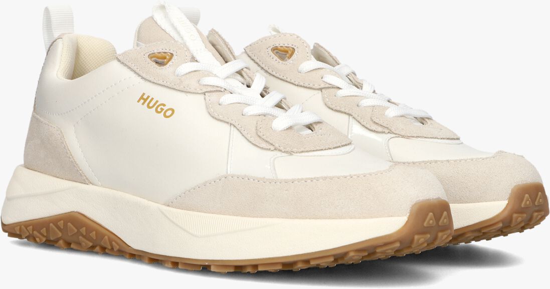 HUGO beige hugo lage sneakers kane run