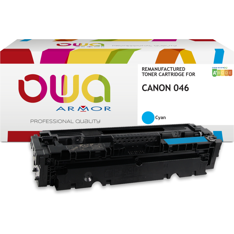 Toner remanufacturé OWA - standard - pour CANON 046
