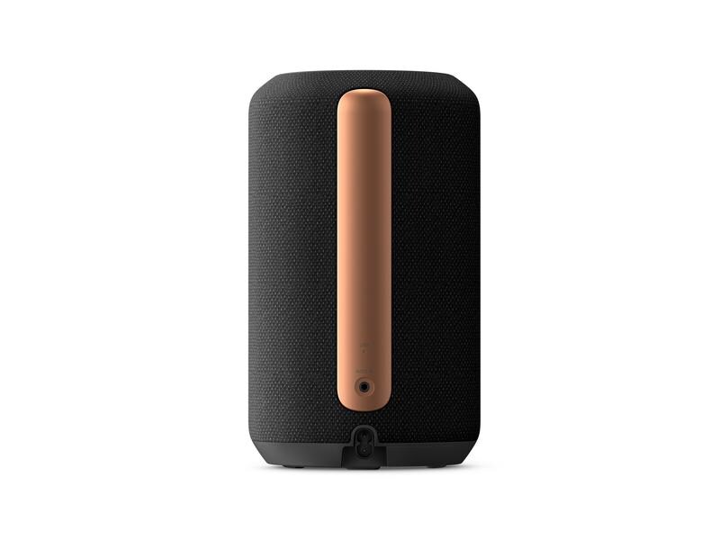 Sony Smart Speaker SRS-RA3000 Schwarz Premium-Lautsprecher für unaufdringlichen raumfüllenden Klang