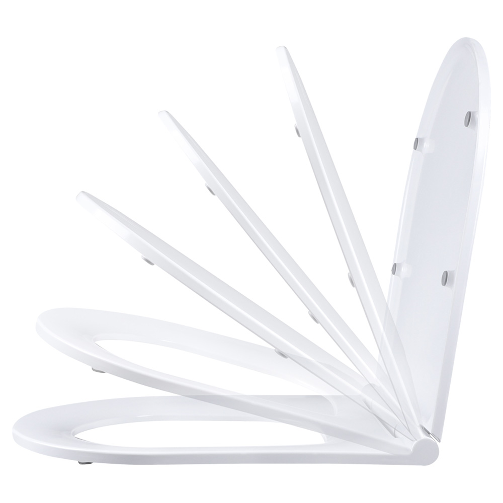 Differnz wand toilet rimless/zitting mat wit