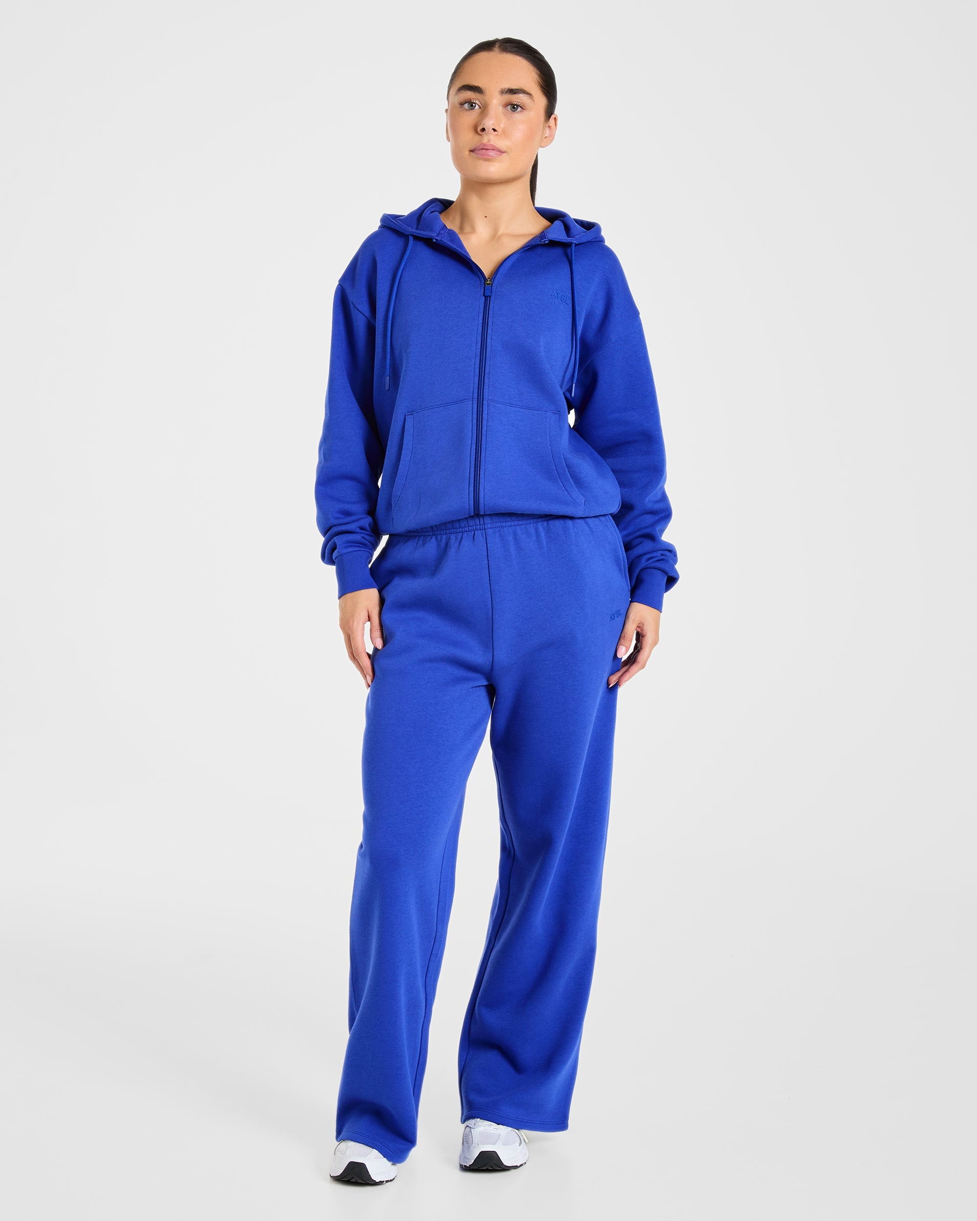 Lifestyle Oversized Zip Up Hoodie