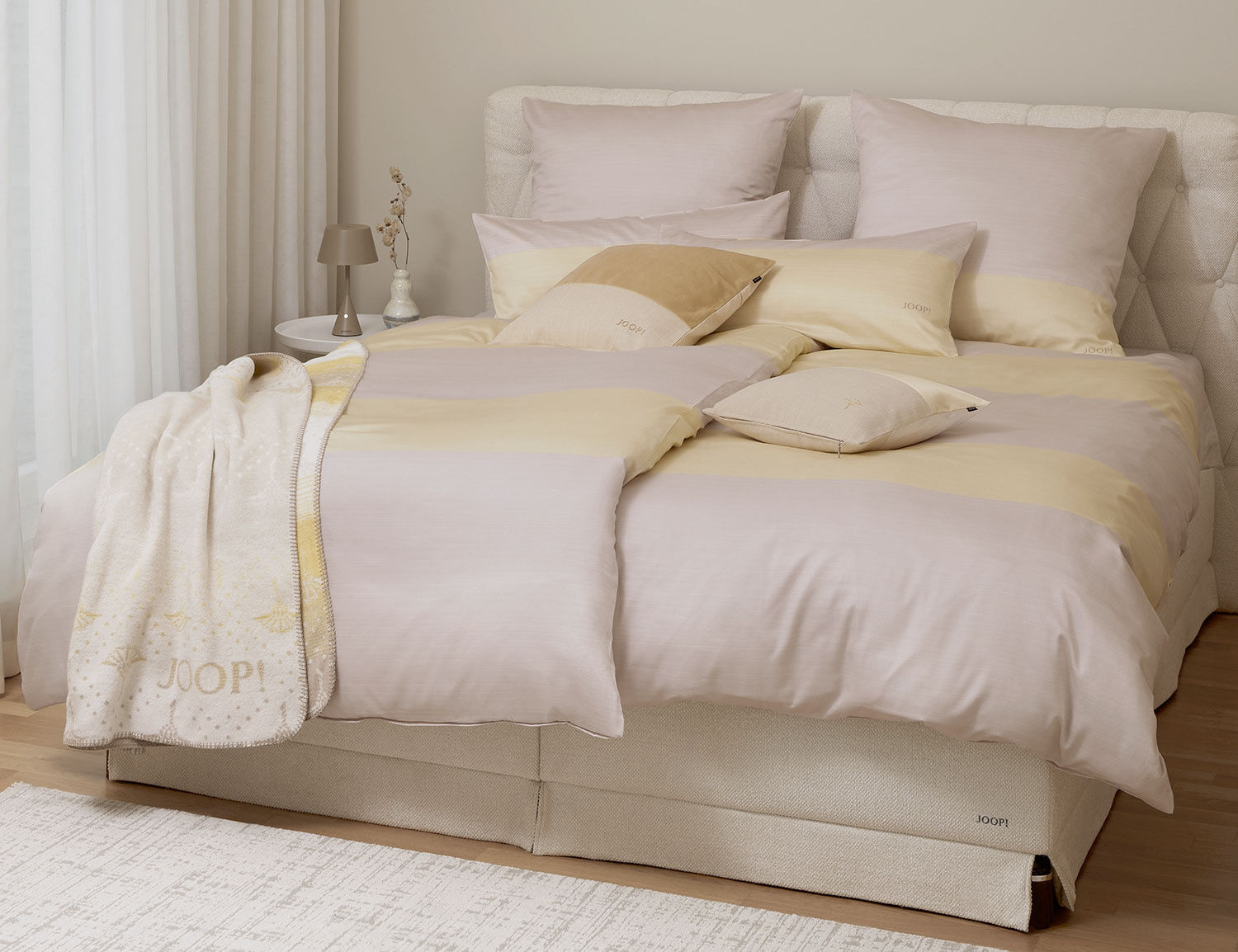JOOP! Satin Bettwäsche Split mit elegantem Design