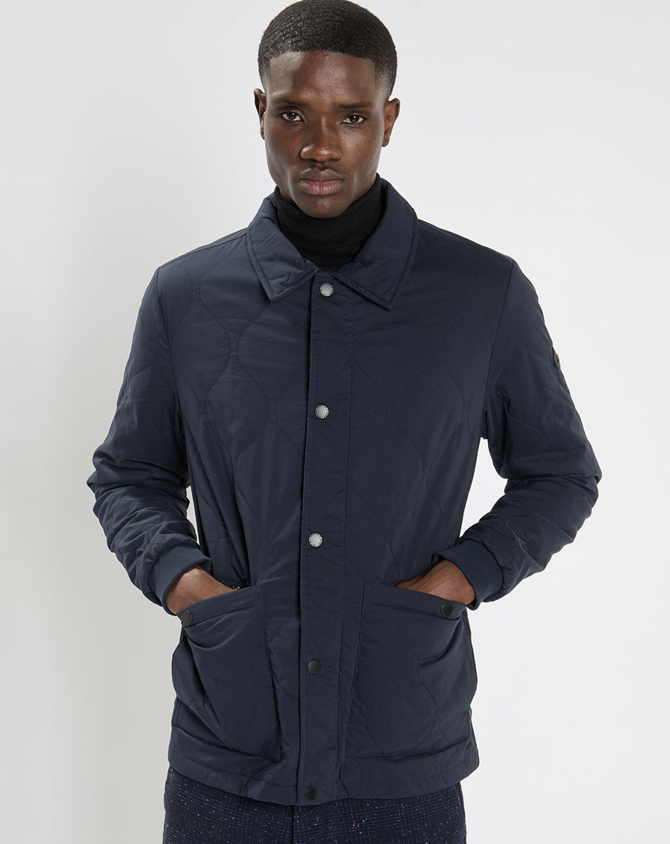 Scotch & Soda Veste matelassée bleu marine