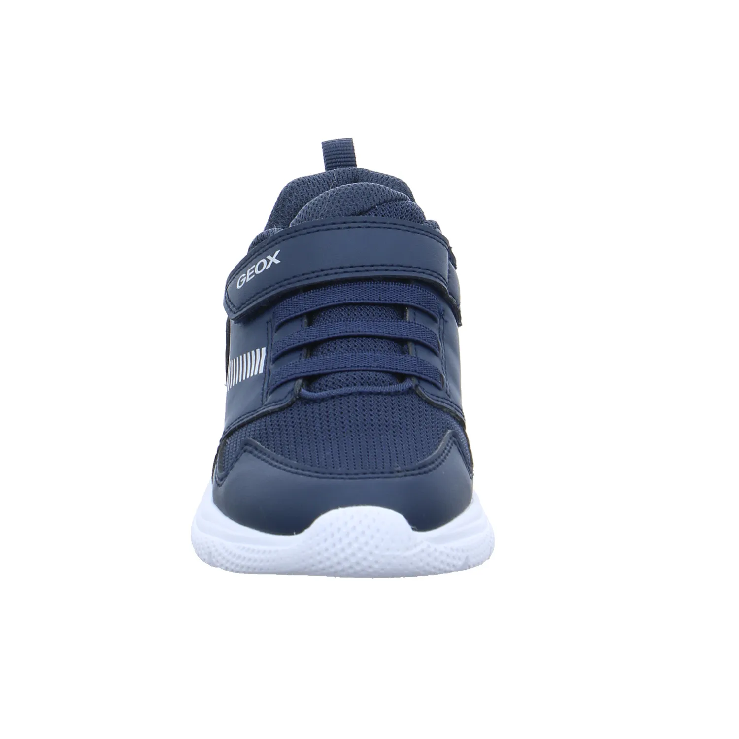 GEOX Kleinkinder-Halbschuh Klett Dunkelblau Textil  Sneaker