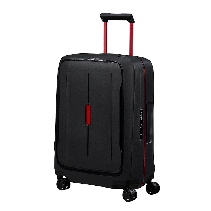 Samsonite Essens Handbagage Trolley 55 Charcoal Red