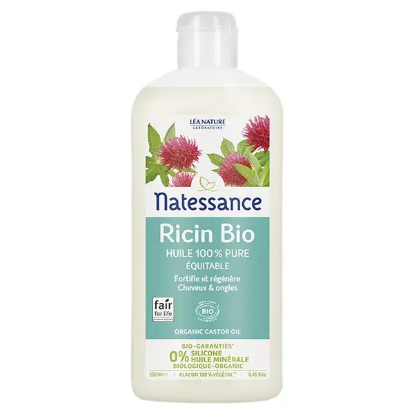 Óleo de Rícino Orgânico Natessance 250ml