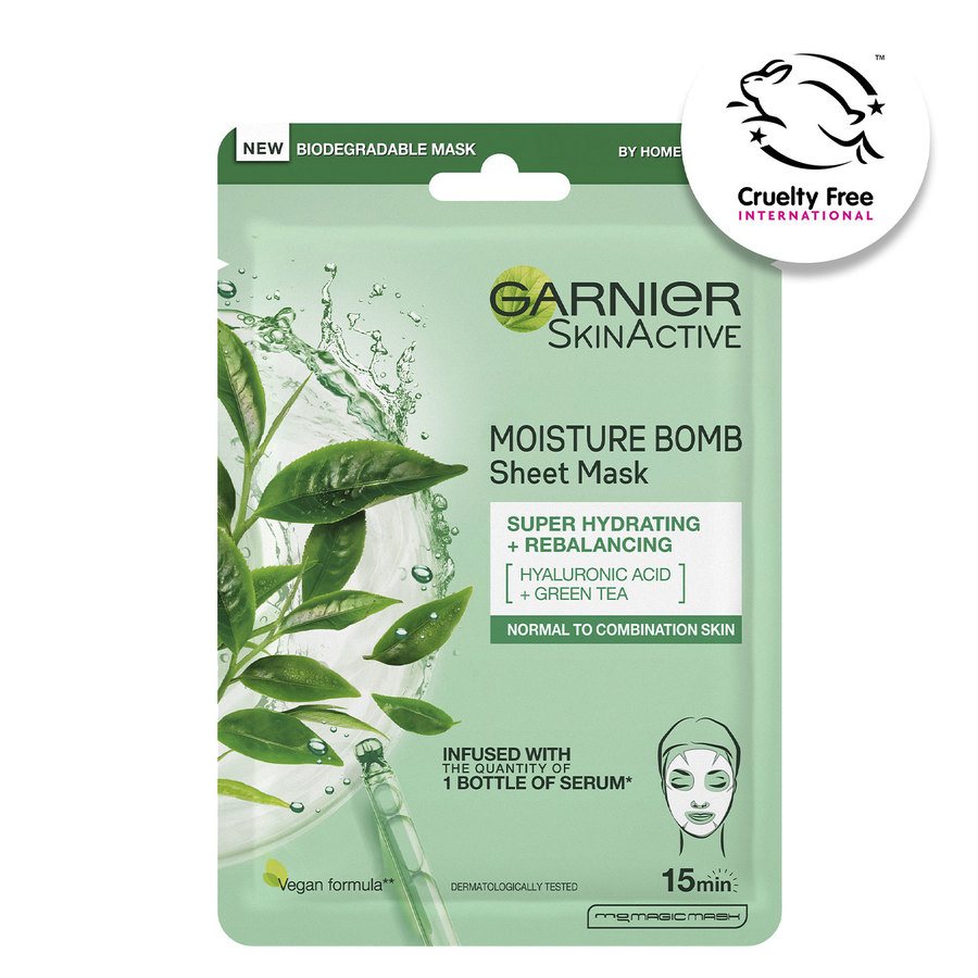 Garnier Tissue Mask Moisture Bomb Super-Hydrating Re-Balancing 28g
