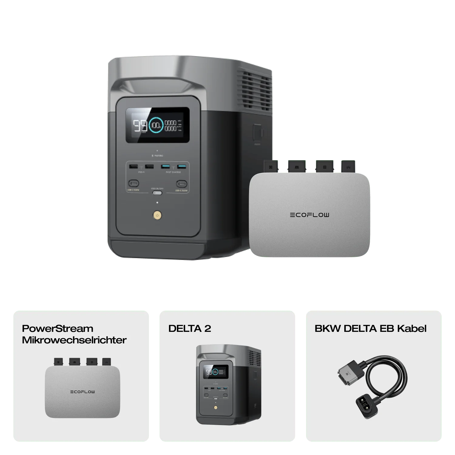EcoFlow DELTA 2 Tragbare Powerstation