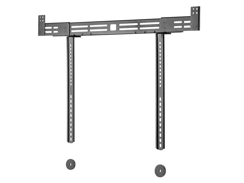 NEOMOUNTS TV-Halterung AWL29-750BL1 bis 10 kg – Schwarz Universelle Soundbar Halterung, tiefenverstellbar (0-4.2 cm) - Schwarz