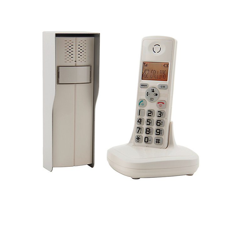 Ensemble interphone audio avec bouton Willi