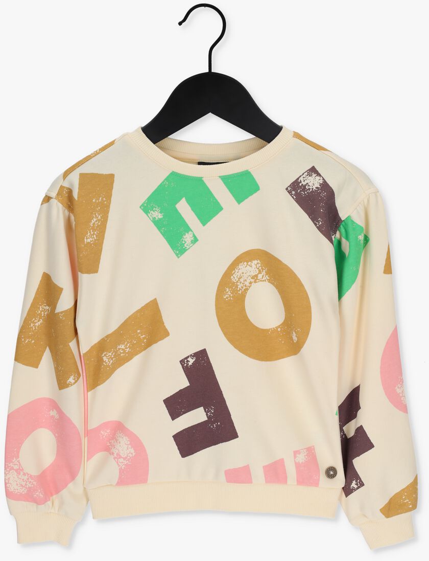 LIKE FLO creme like flo sweater f208-5387