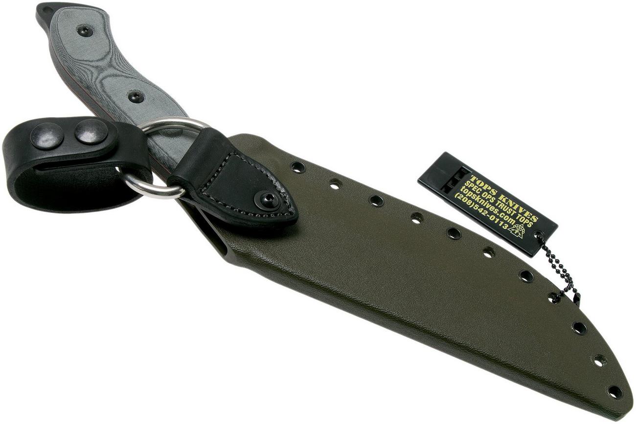 TOPS Knives Bushcraft Kukri 7.0 kapmes, BKUK-01