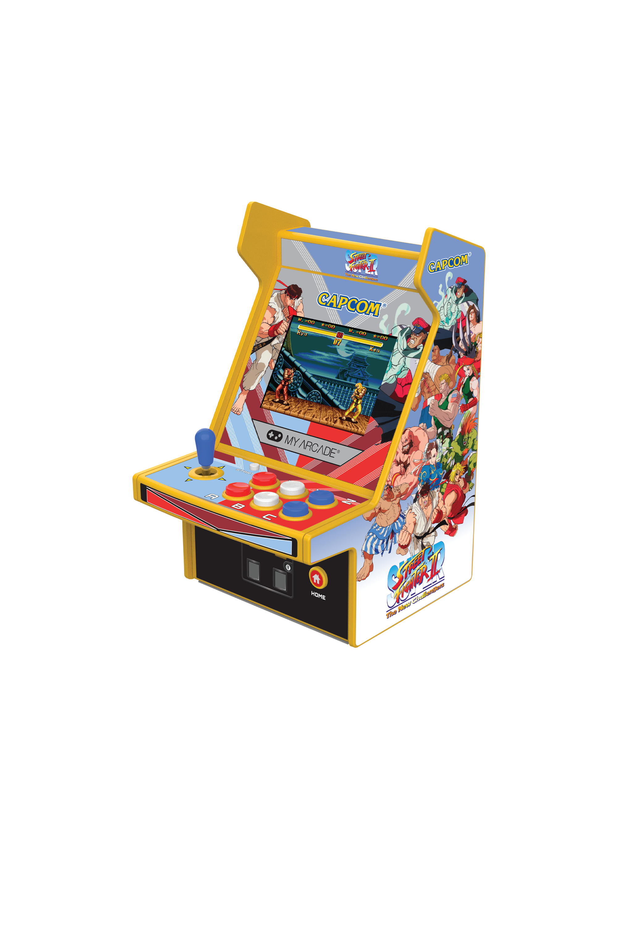 MY ARCADE Jeu Micro Player MyArcade STREET FIGHTER II (2 JEUX EN 1) Multicolore