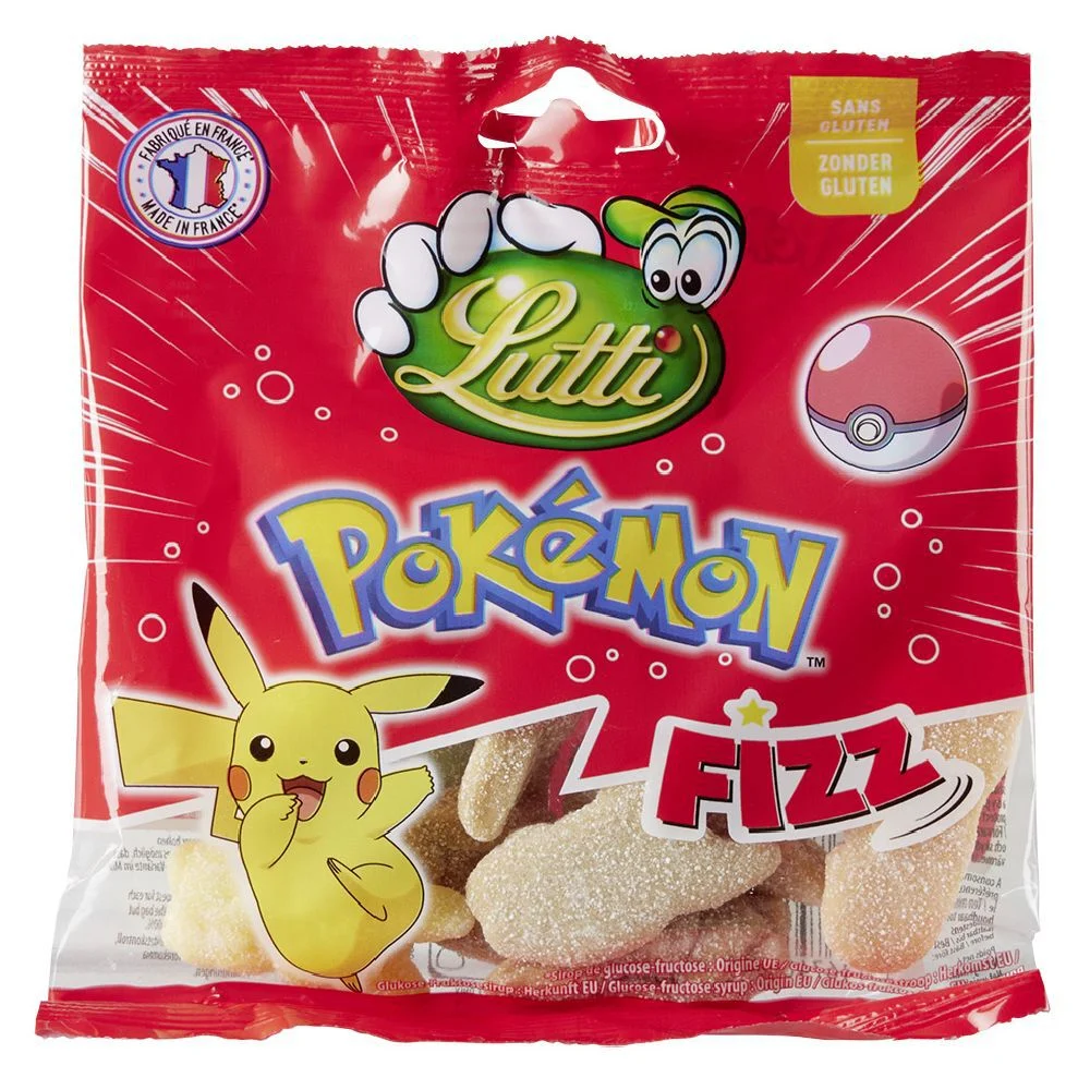 Bonbon gélifié Lutti Pokémon fizz 100g