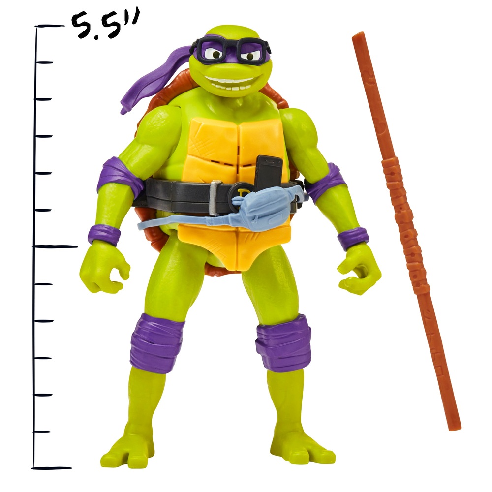 Teenage Mutant Ninja Turtles Mutant Mayhem - Ninja Shouts Figur Donatello
