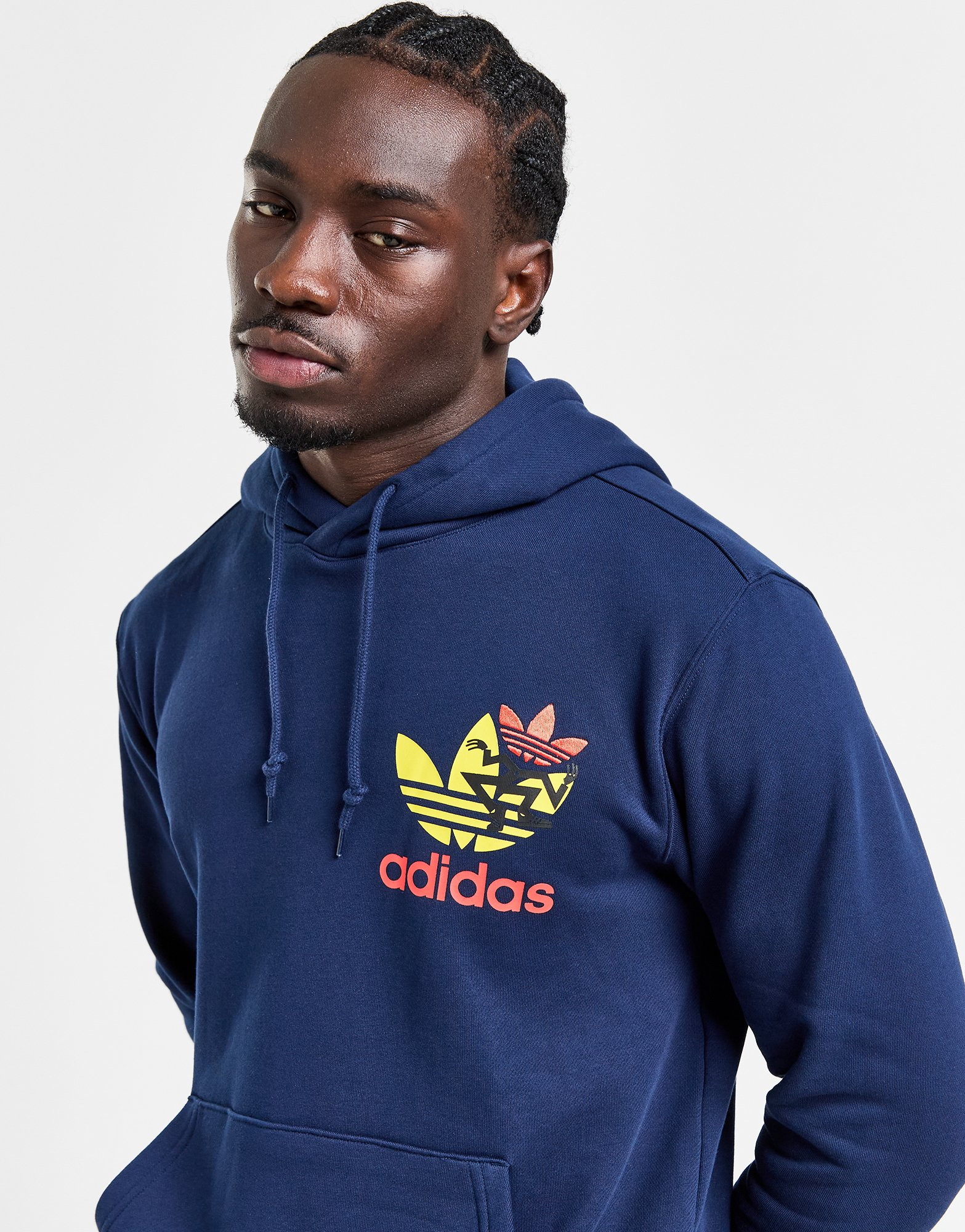 adidas Originals Sweat à Capuche Dance Trefoil Homme
