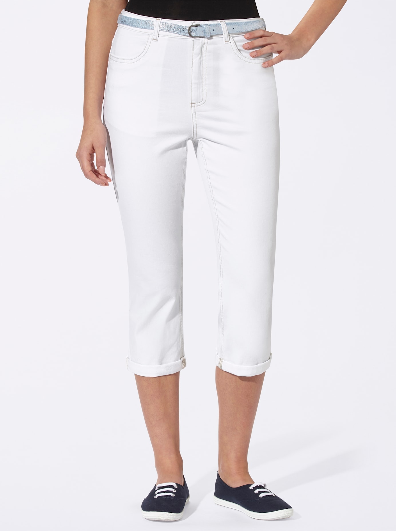 Classic Basics Caprijeans 1 Stk. tlg.