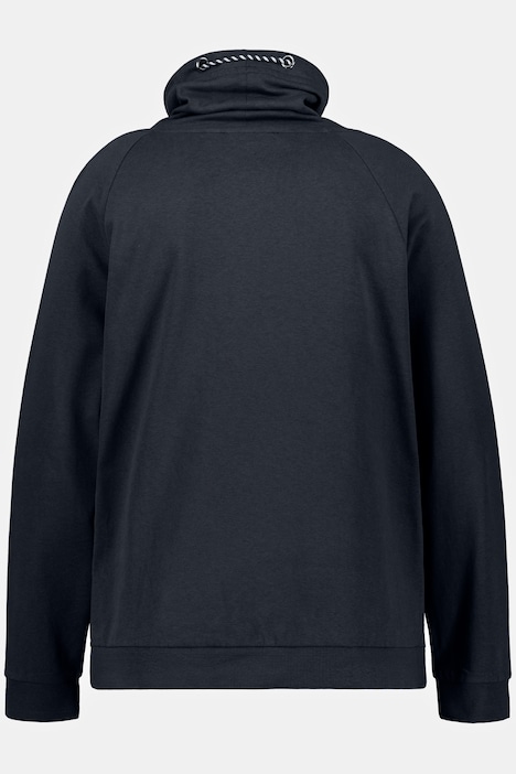 Bellieva-Sweatshirt, elastische Seitennähte, Langarm