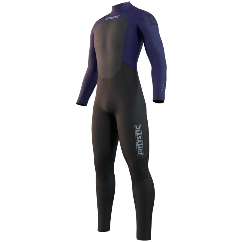 Combinaison Mystic Star Fullsuit 5/3mm 2022 Bleu Nuit Back Zip - The Corner Shop