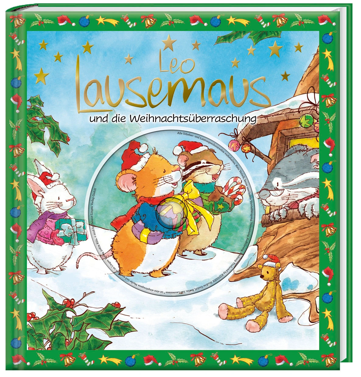 Leo Lausemaus und die Weihnachtsüberraschung, m. Audio-CD