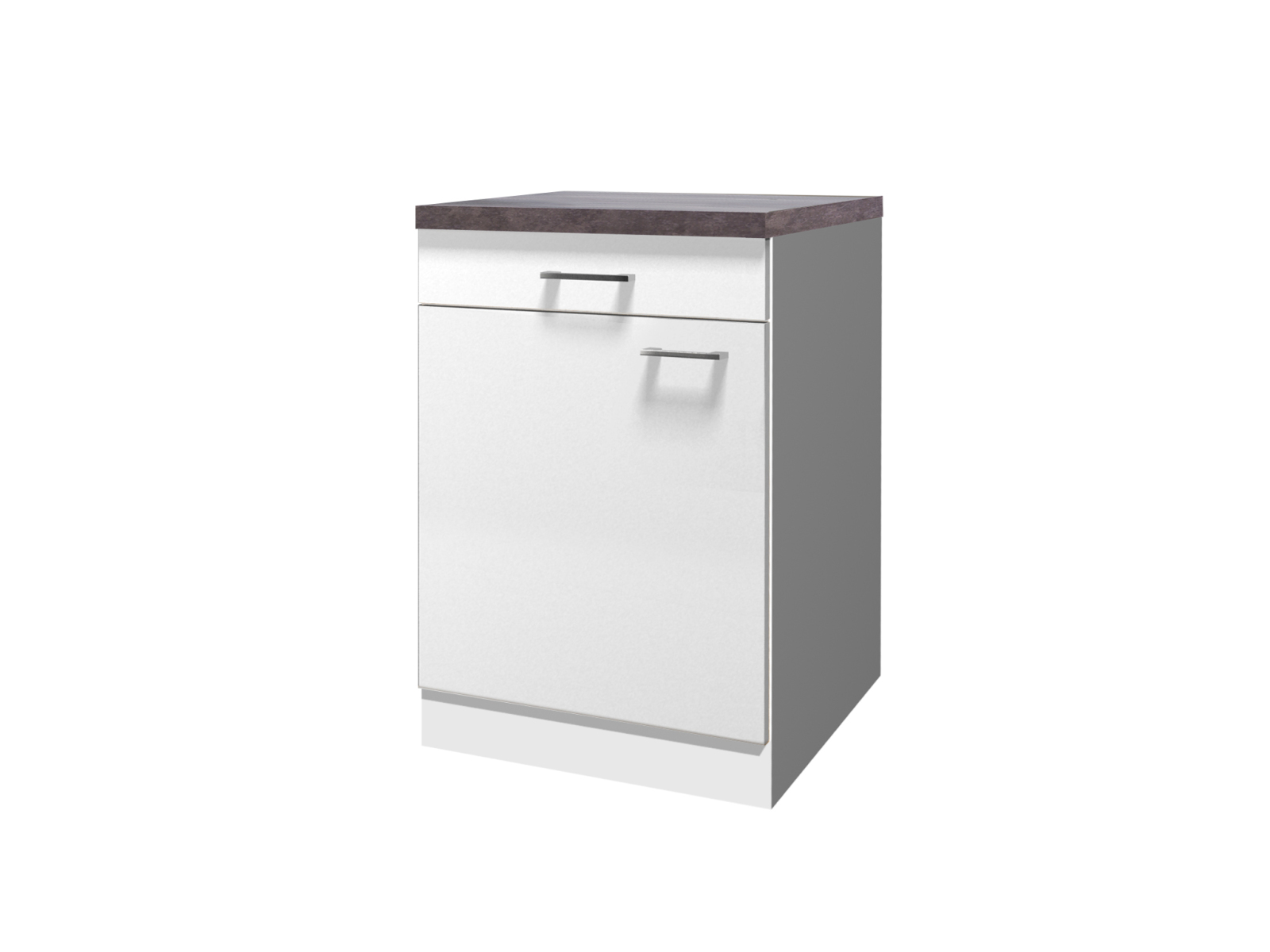 Unterschrank LUCCA - weiß - Caledonia - 60 cm