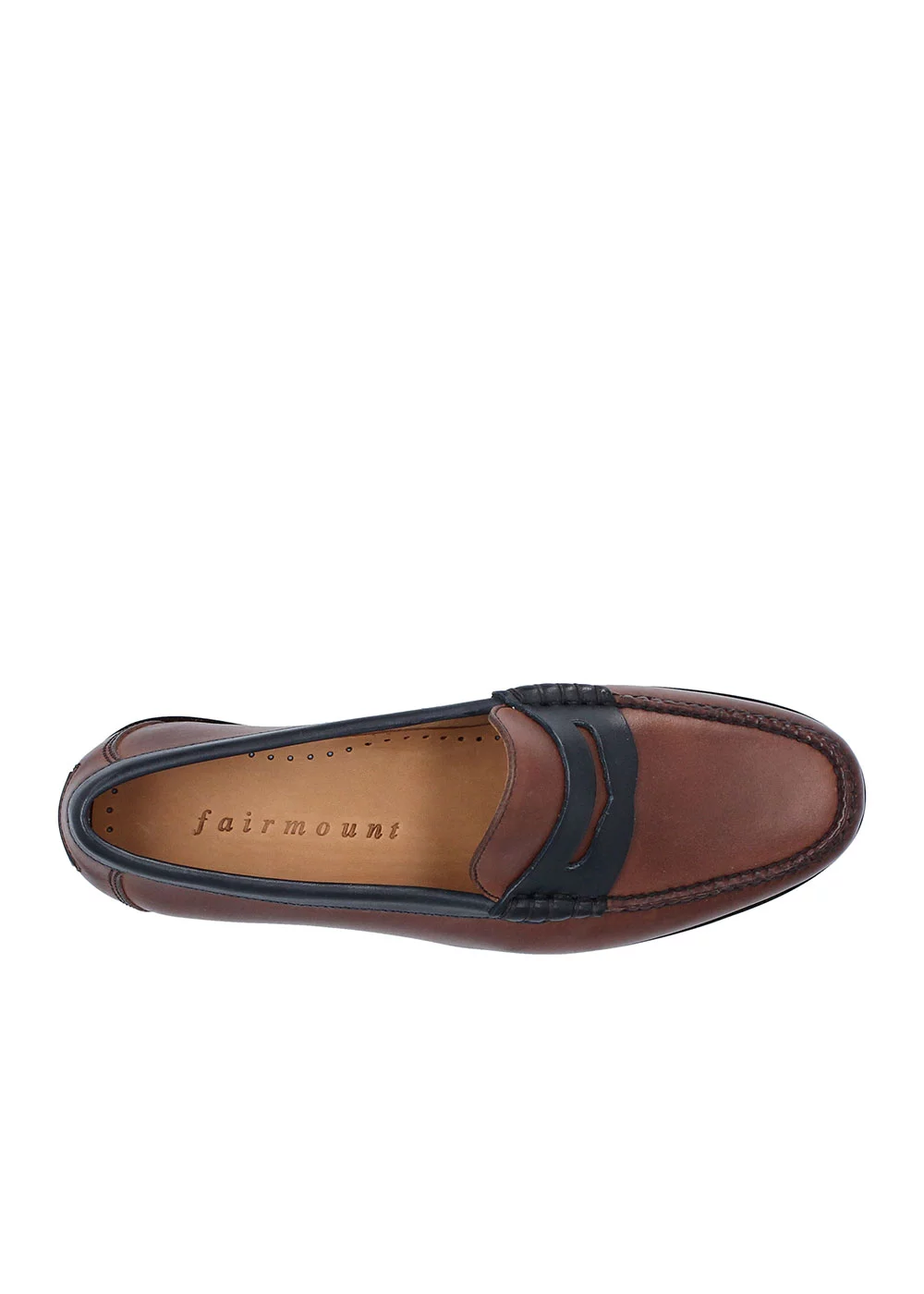 MOCASSIN HEEL MOC BICOLORE