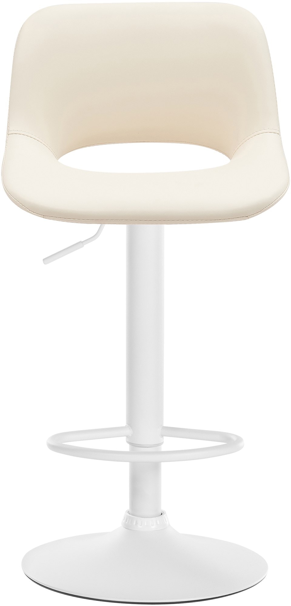 CLP 2er Set Barhocker Camden I Kunstleder-Bezug