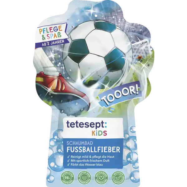 Schaumbad Fußballfieber