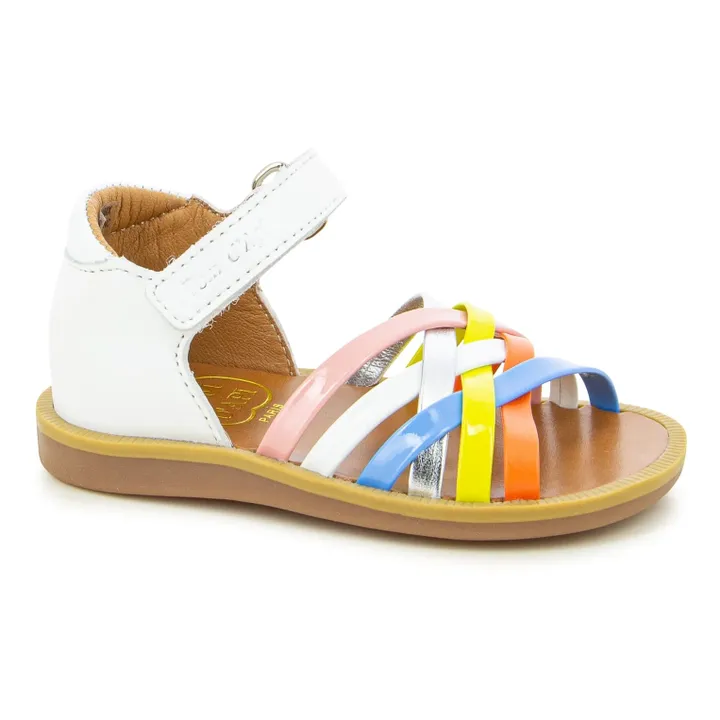 Pom d'Api Sandales Poppy Lux | Blanc