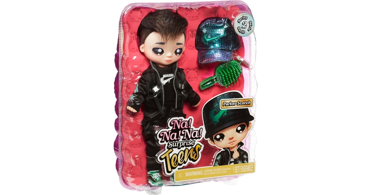 MGA EntertainmentNa! Na! Na! Surprise Teens Fashion Doll - Parker Scorch (Dragon Boy) Pop