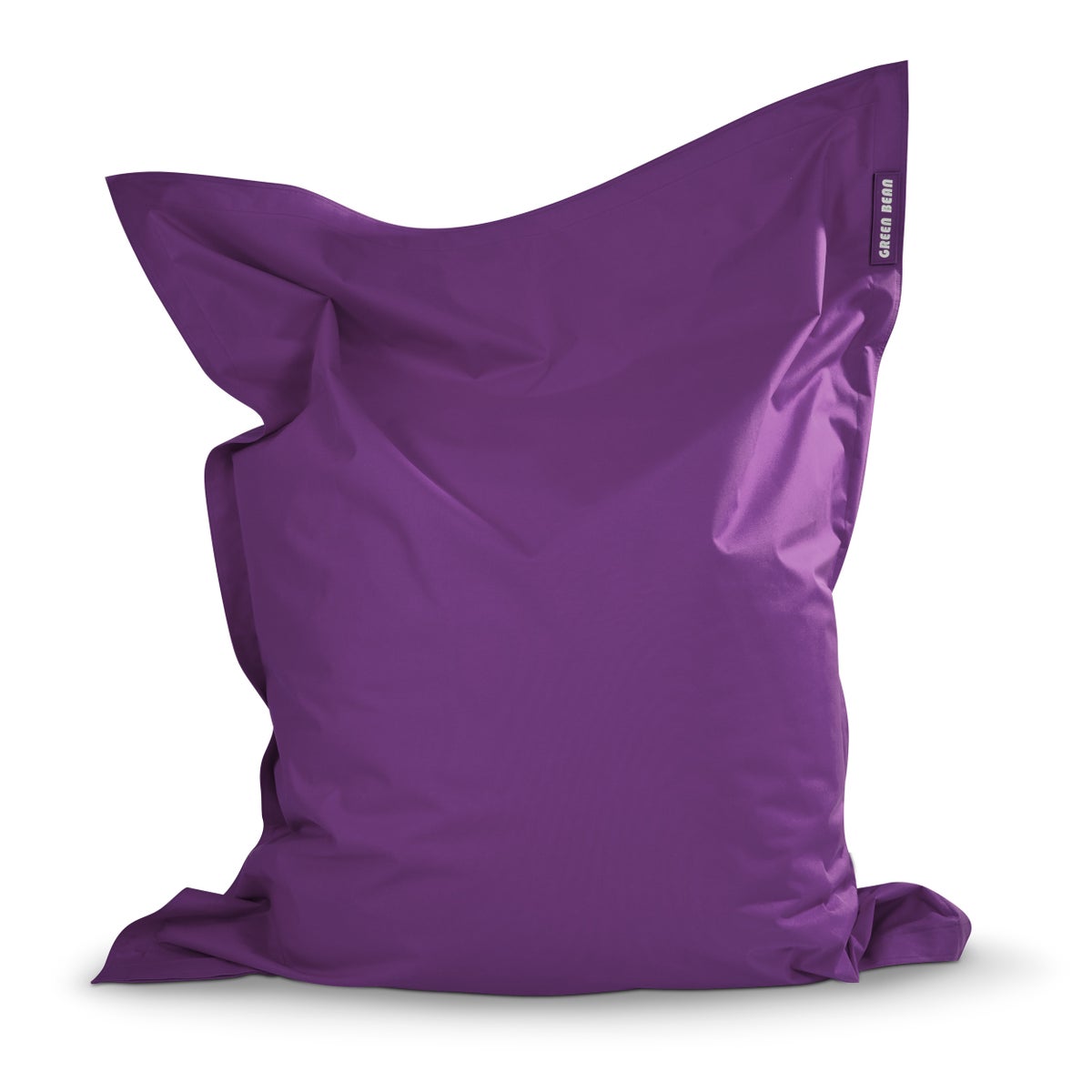 Green Bean Zitzak 120x160cm 270 liter Kinderen & Volwassenen Zitzak EPS-korrelvulling Grote Zitzak Grote Buitenligstoel Kussen Wasbaar Weerbestendig Ligstoel Zitkussen Vloerkussen Paars