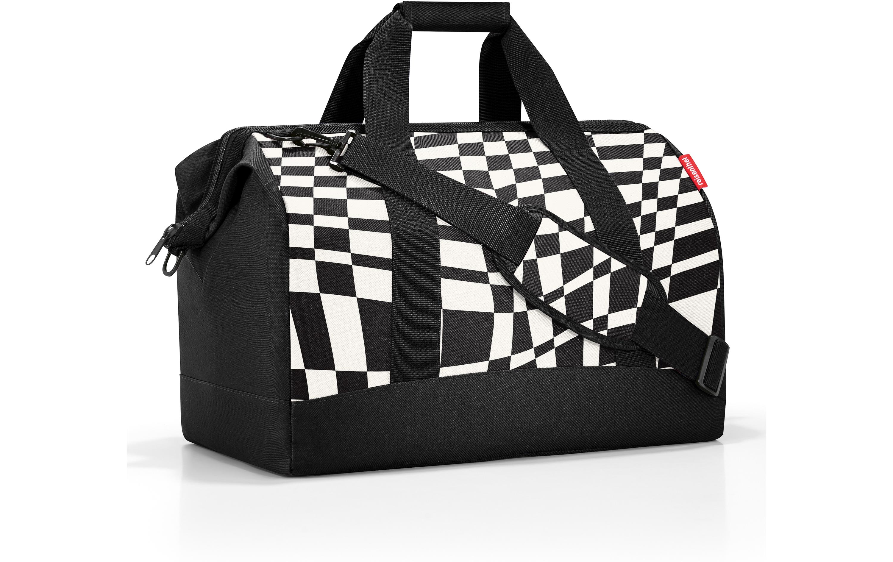 Umhängetasche Allrounder L Op-ArtTasche aus recyceltem Material