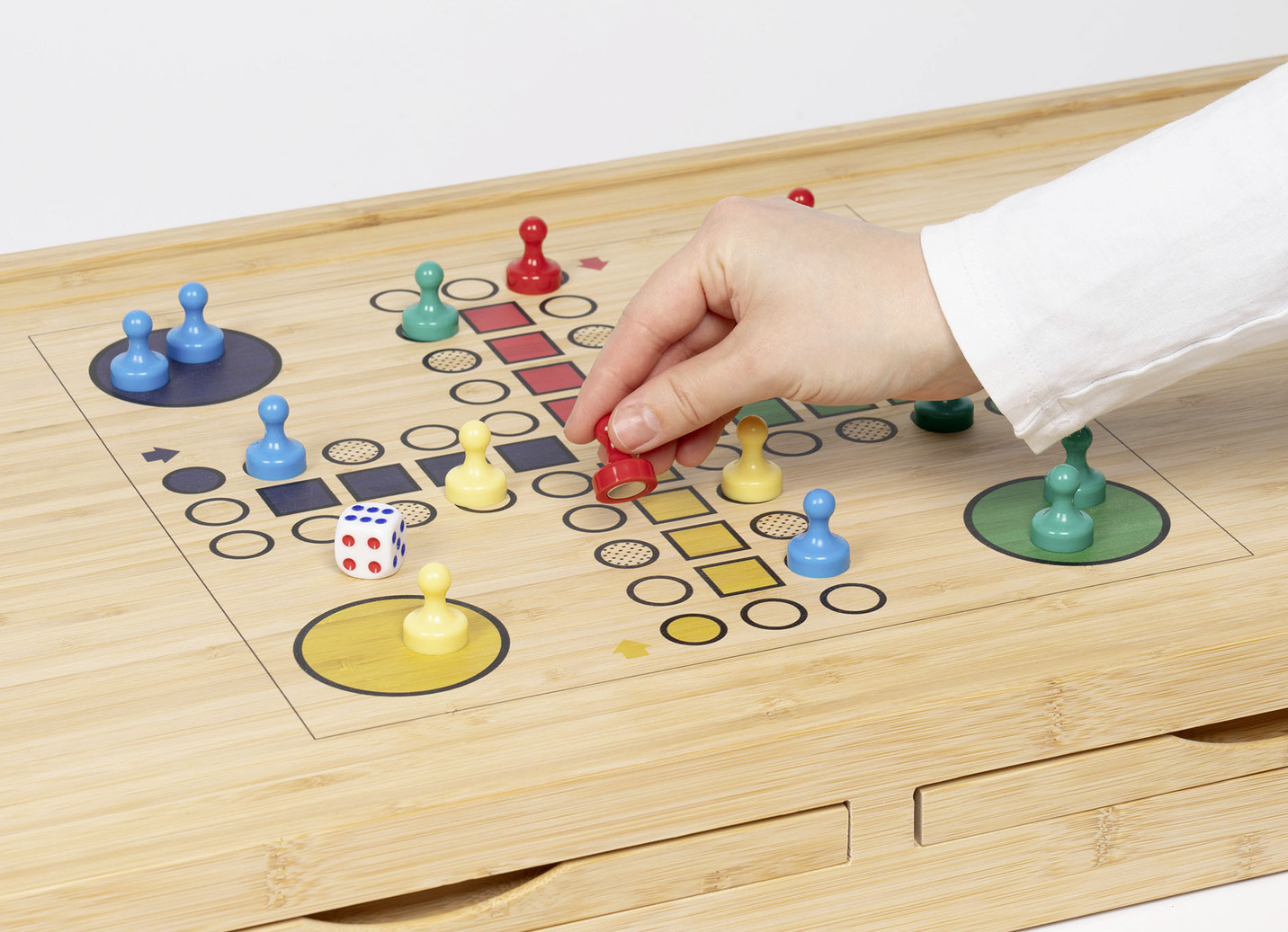 Spiel- und Puzzletisch für Puzzles mit bis zu 500 Teilen