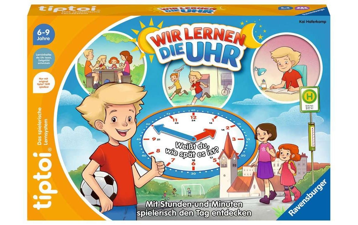 Ravensburger Spiel »tiptoi Wir lernen die Uhr«