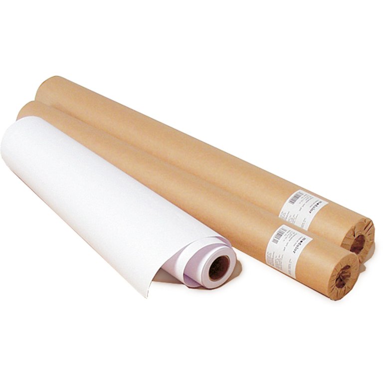 Plotterpapier weiß, glatt, 90 g, Rolle