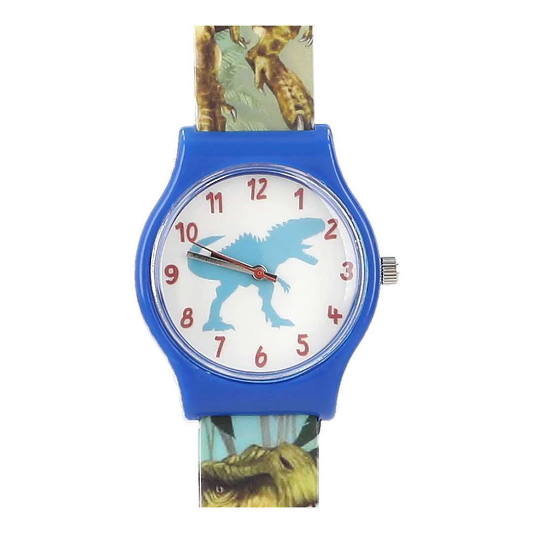 Dino World Horloge Blauw