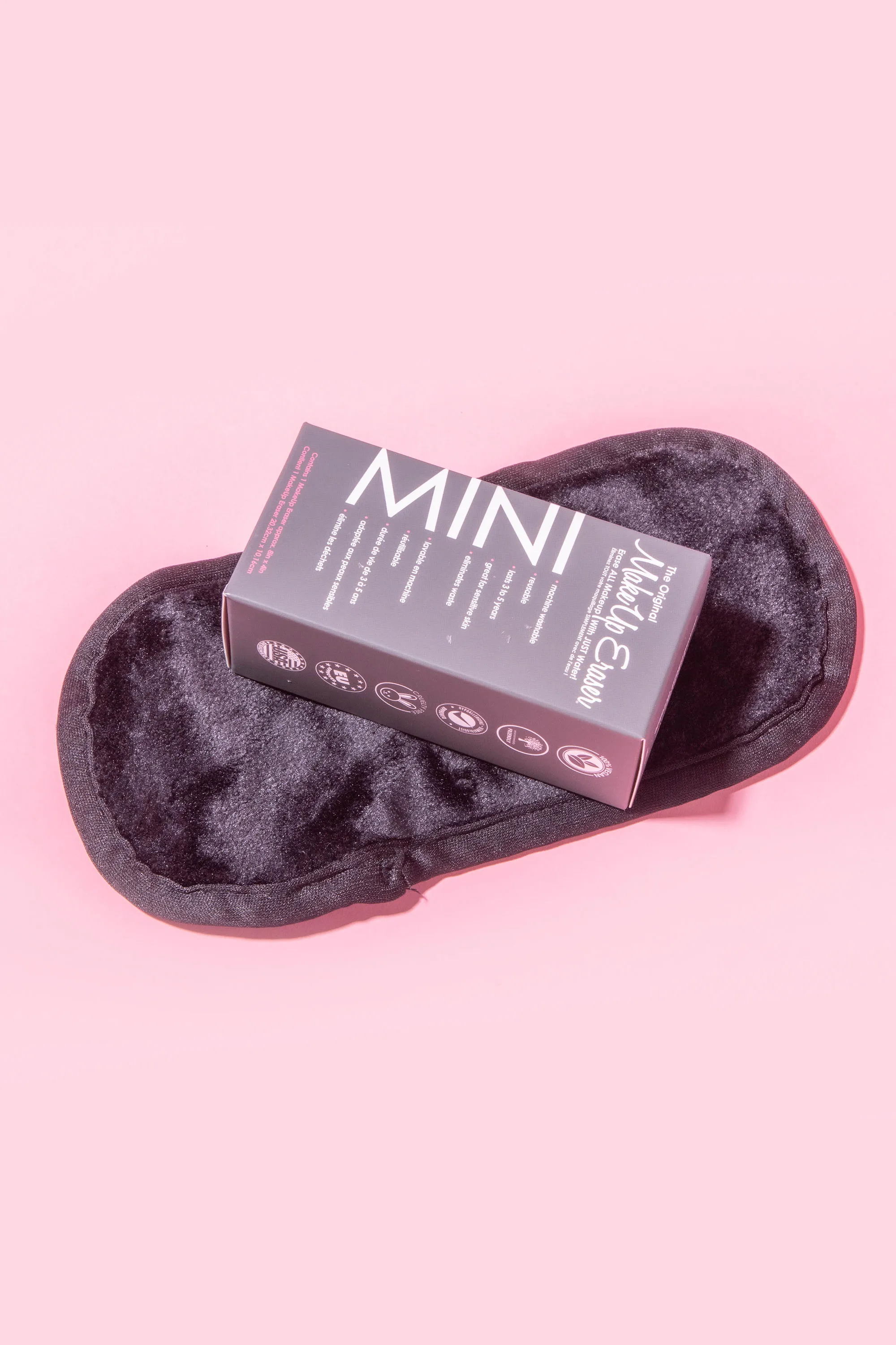 Makeup Eraser Mini serviette démaquillante réutilisable Chic Black