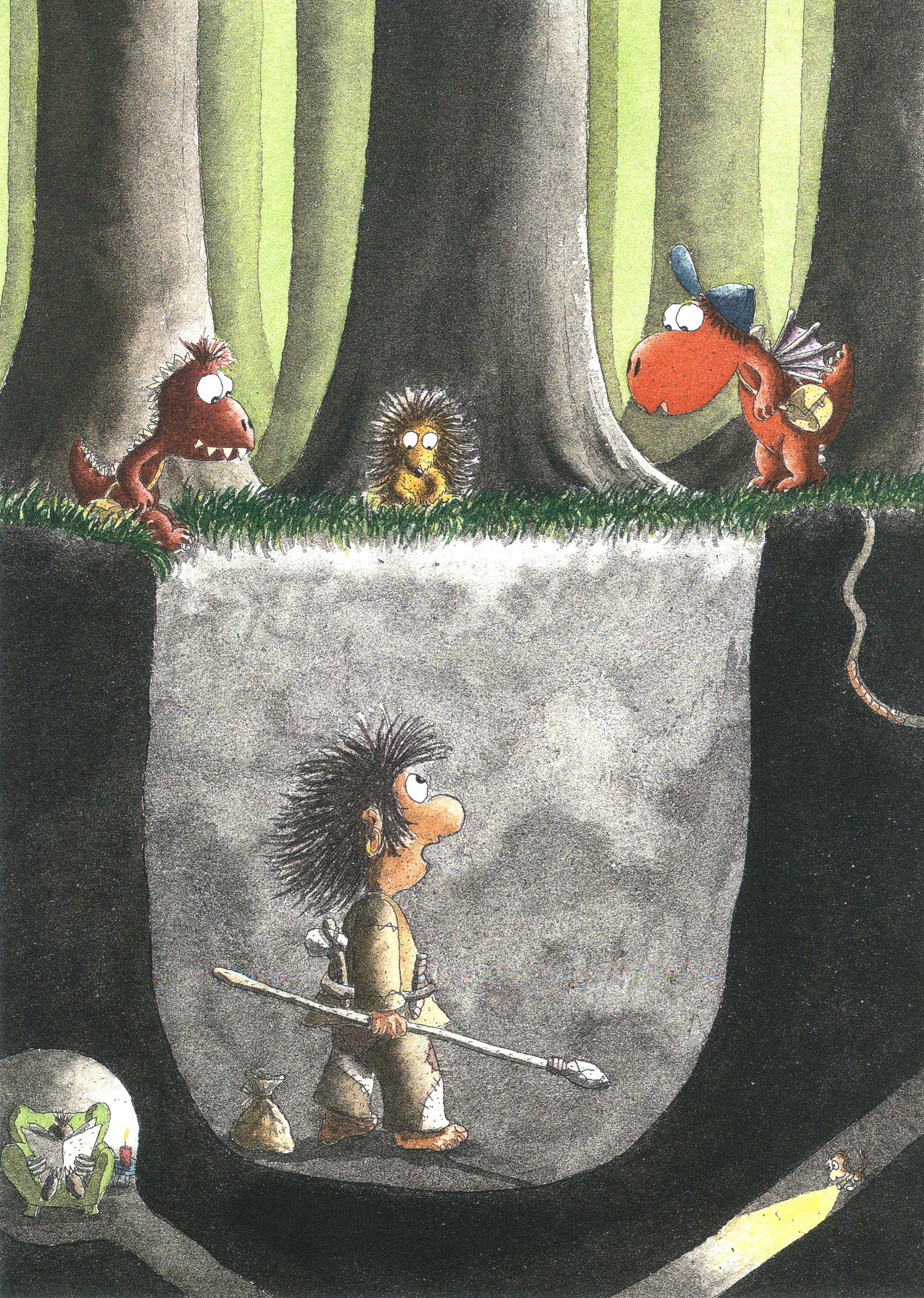 Der kleine Drache Kokosnuss reist in die Steinzeit / Die Abenteuer des kleinen Drachen Kokosnuss Bd.18