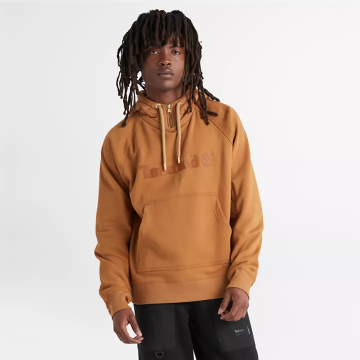 Sweat à capuche Timberland x Humberto Leon en jaune foncé