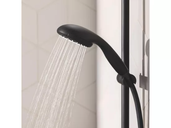 Pommeau de douche GROHE Vitalio Start 2 jets noir mat
