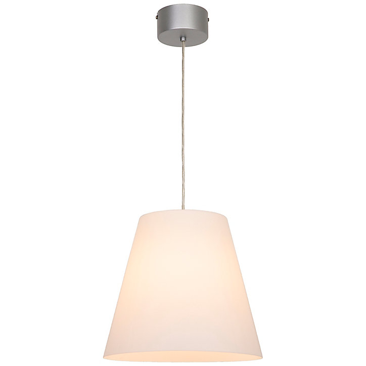 Suspension Syenite E27 IP20 blanc 32cm