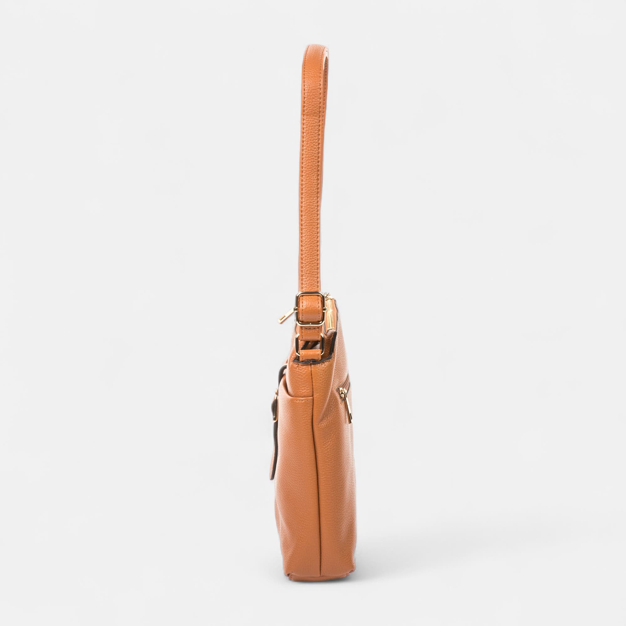 Sac bandoulière cognac