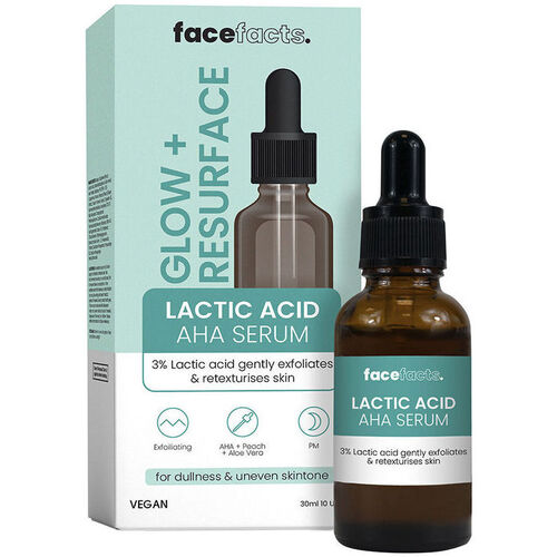 Face Facts - Glow+ Resurface Lactic Acid Aha Serum