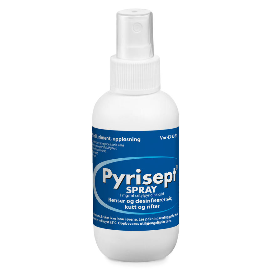 Pyrisept Liniment, oppløsning 1mg/ml 100ml spray