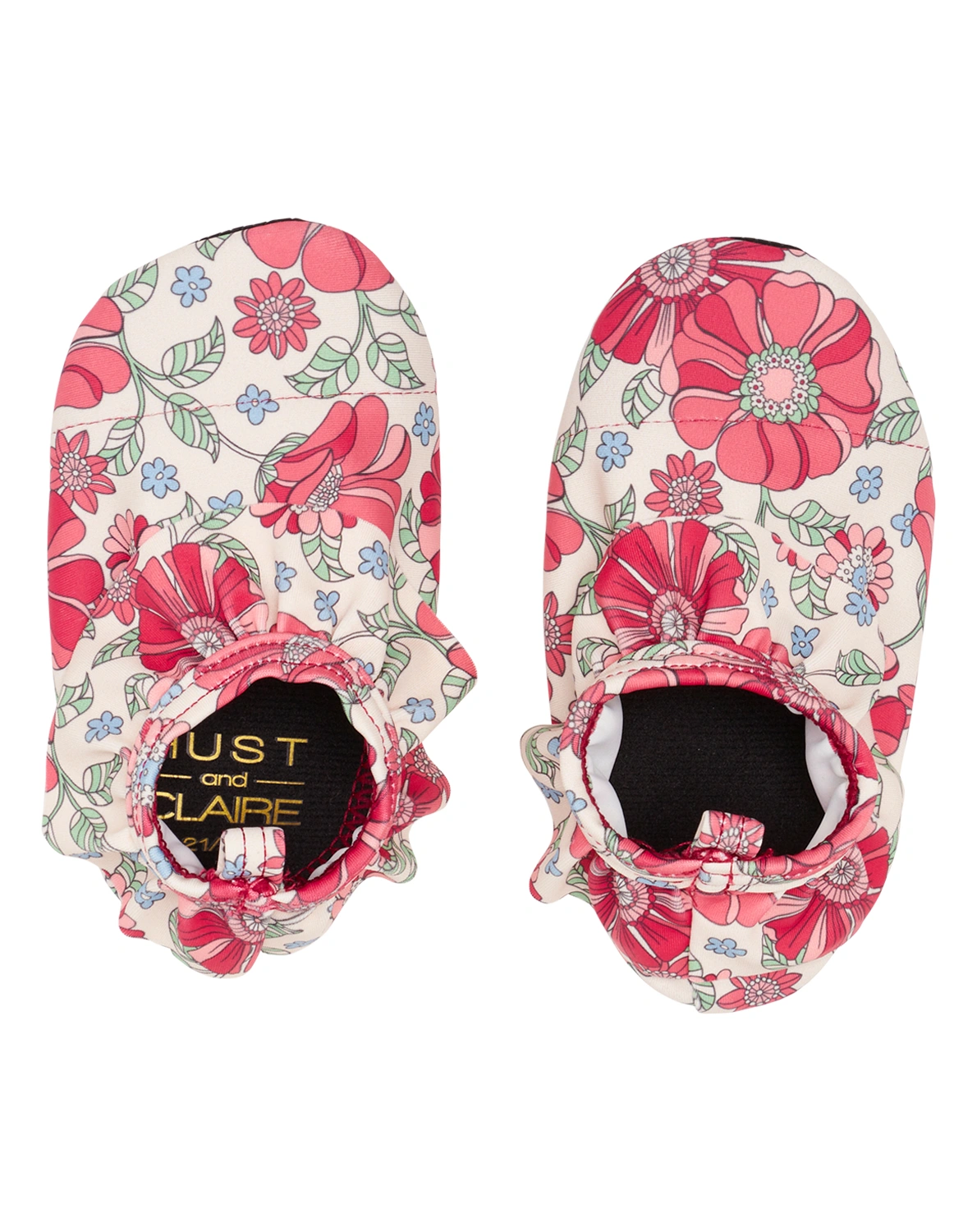Badeschuhe FARHAT FLOWERS in soft pink