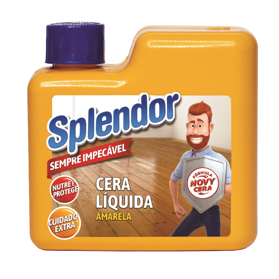 CERA SPLENDOR AMARELA LIQUIDA 500ML